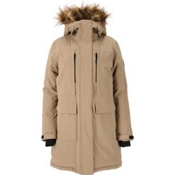 Parka zimowa damska Whistler Bluff W-PRO 10000. Brązowe płaszcze WHISTLER, na zimę, bez wzorów, bez kaptura. Za 589.99 zł.