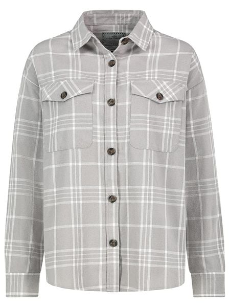 Eight2Nine Koszula w kolorze szaro-białym rozmiar: M. Szare koszule Eight2Nine, m, bez wzorów, z bawełny, bez kołnierzyka, bez ramiączek. Za 86.99 zł.