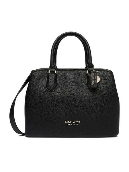 Nine West Torebka CEO-Vena-KY255 Czarny. Czarne torebki klasyczne Nine West, bez wzorów, z materiału, bez dodatków. Za 249.99 zł.