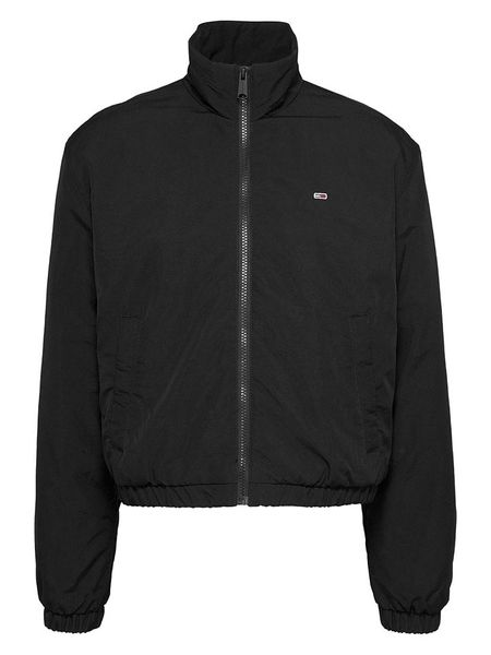 TOMMY JEANS Kurtka przejściowa w kolorze czarnym rozmiar: XL. Czarne kurtki Tommy Jeans, xl, bez wzorów, z jeansu, bez kaptura. Za 368.96 zł.