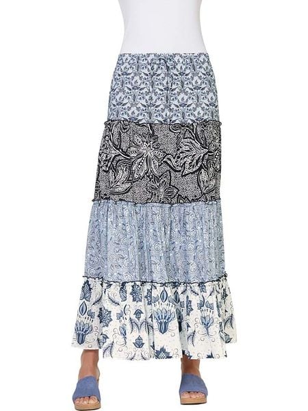 Heine Spódnica w kolorze niebieskim rozmiar: 40. Niebieskie spódnice Heine, bez wzorów, z bawełny, maxi. Za 78.84 zł.