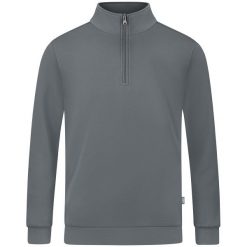 Bluza z zamkiem 1/4 Jako Organic. Szare bluzy JAKO, na zimę, bez wzorów, eleganckie, bez ramiączek, bez kaptura. Za 304.50 zł.