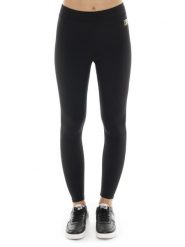 Legginsy damskie Leone 1947 Gold Studs z elastycznego nylonu ze złotym logo. Czarne legginsy LEONE 1947 APPAREL, bez wzorów, z bawełny. Za 206.29 zł.