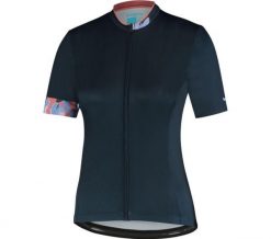 Damska koszulka z krótkim rękawem MIZUKI, grafitowy. Szare t-shirty sportowe Shimano, l, bez wzorów, z elastanu, bez ramiączek, rowerowe. Za 349.90 zł.