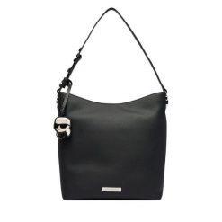 Torebka KARL LAGERFELD. Czarne torebki klasyczne KARL LAGERFELD, bez wzorów, klasyczne, bez dodatków. Za 849.99 zł.