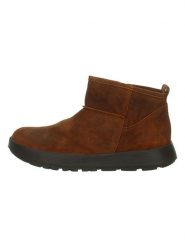 Think! Skórzane botki "Comoda" w kolorze brązowym rozmiar: 36. Brązowe botki Think!, bez wzorów, bez obcasa, bez zapięcia. Za 504.95 zł.