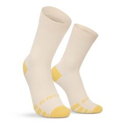 Skarpetki gravel Kolarstwo Siroko GS1 Light Yellow. Żółte skarpetki SIROKO, bez wzorów, z tkaniny. Za 71.00 zł.