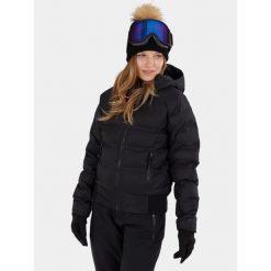Kurtka Narciarska Damska Fundango Zina. Czarne kurtki narciarskie FUNDANGO, na zimę, bez wzorów, bez kaptura, narciarskie. Za 679.90 zł.