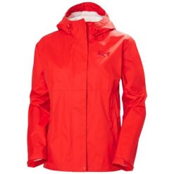 Damska kurtka wodoodporna Helly Hansen Loke 2.0. Czerwone kurtki przeciwdeszczowe Helly Hansen, l, bez wzorów, bez kaptura. Za 424.99 zł.