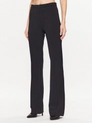 Pinko Spodnie materiałowe Spin Pantalone 101591 A0HC Czarny Regular Fit. Czarne spodnie materiałowe Pinko, bez wzorów, z materiału. Za 1,239.00 zł.