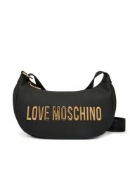 LOVE MOSCHINO Torebka JC4245PP0OKD0000 Czarny. Czarne listonoszki Love Moschino, bez wzorów, ze skóry, bez dodatków. Za 809.99 zł.