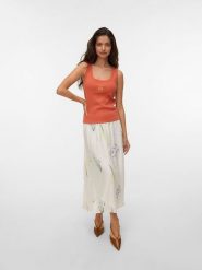 Vero Moda Spódnica w kolorze kremowym rozmiar: S. Brązowe spódnice Vero Moda, s, bez wzorów, maxi. Za 127.35 zł.