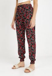 Czarne Spodnie Ismousa. Czarne jeansy Born2be, na lato, s, bez wzorów, z jeansu. Za 69.99 zł.