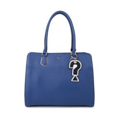 Guess torebka damska, niebieska. Niebieskie torebki klasyczne Guess, z aplikacjami, eleganckie, bez dodatków. W wyprzedaży za 408.00 zł.