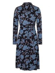 More & More Sukienka w kolorze czarno-niebieskim rozmiar: 34. Czarne sukienki More & More, na imprezę, s, bez wzorów, z wiskozy, klasyczne, bez kołnierzyka, bez ramiączek, midi, rozkloszowane. Za 173.99 zł.