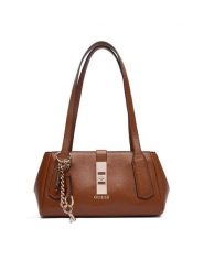 Guess Torebka Brooke HWBG98 97080 Brązowy. Brązowe torebki klasyczne Guess, z aplikacjami, ze skóry, bez dodatków. Za 639.99 zł.