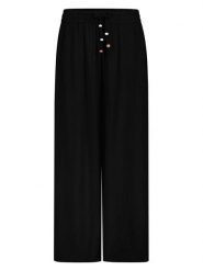 Eight2Nine Spodnie w kolorze czarnym rozmiar: XL. Czarne spodnie materiałowe Eight2Nine, bez wzorów, z materiału. Za 86.99 zł.