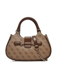 Guess Torebka HWSG95 00050 Beżowy. Brązowe torebki klasyczne Guess, z aplikacjami, ze skóry, bez dodatków. Za 379.99 zł.