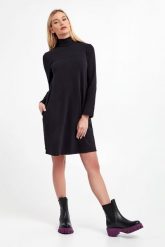 Sukienka dzianinowa Tubo MAX MARA LEISURE. Sukienki Max Mara Leisure, m, bez wzorów, z dzianiny, bez kołnierzyka, bez ramiączek. W wyprzedaży za 636.75 zł.