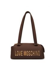 LOVE MOSCHINO Torebka JC4184PP1PKD0300 Brązowy. Brązowe torebki klasyczne Love Moschino, bez wzorów, ze skóry, bez dodatków. Za 919.99 zł.