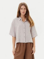 Vero Moda Koszula Linn 10306820 Szary Relaxed Fit. Szare koszule Vero Moda, m, bez wzorów, z wiskozy, bez kołnierzyka, bez ramiączek. Za 109.99 zł.