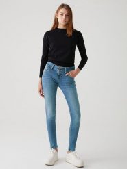 LTB Dżinsy "Maxime" - Slim fit - w kolorze niebieskim rozmiar: W33/L34. Niebieskie jeansy LTB, l, z aplikacjami, klasyczne. Za 105.88 zł.