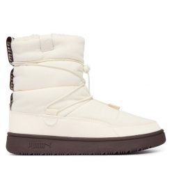 Śniegowce Puma. Białe śniegowce Puma, bez wzorów, bez zapięcia. Za 349.99 zł.