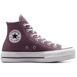 Buty sportowe Converse Chuck Taylor As Lift. Fioletowe buty treningowe Converse, bez wzorów, bez zapięcia. Za 590.00 zł.