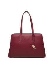MICHAEL Michael Kors Torebka Laila 30S5G9IT2L Bordowy. Czerwone torebki klasyczne MICHAEL Michael Kors, bez wzorów, ze skóry, bez dodatków. Za 1,179.00 zł.