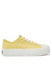 Gap Trampki Jackson Twl GAI001F5TWHWNYGP Żółty. Żółte trampki GAP, bez wzorów, z materiału, bez zapięcia. Za 239.99 zł.
