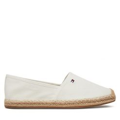 Espadryle Tommy Hilfiger. Brązowe espadryle Tommy Hilfiger, bez wzorów, bez obcasa. Za 189.99 zł.