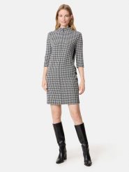 Gerry Weber Sukienka w kolorze czarno-białym rozmiar: 38. Białe sukienki Gerry Weber, bez wzorów, bez kołnierzyka, bez ramiączek, mini. Za 215.71 zł.