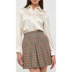 MAX&Co. spódnica mini rozkloszowana. Spódnice MAX&Co., bez wzorów, z tkaniny, mini, rozkloszowane. W wyprzedaży za 439.99 zł.