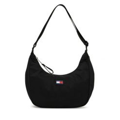 Torebka Tommy Jeans. Czarne torebki klasyczne Tommy Jeans, bez wzorów, z jeansu, klasyczne, bez dodatków. Za 349.99 zł.