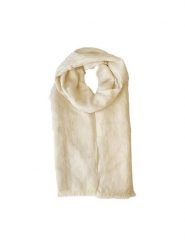 LAUREN RALPH LAUREN Szal 454972572002 Beżowy. Brązowe szaliki i kominy Lauren Ralph Lauren, bez wzorów, z bawełny. Za 499.99 zł.