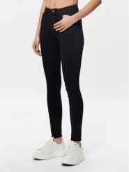 Tommy Hilfiger Jeansy Flex Harlem WW0WW34298 Czarny Ultra Skinny Fit. Czarne jeansy Tommy Hilfiger, bez wzorów, z bawełny. Za 229.99 zł.