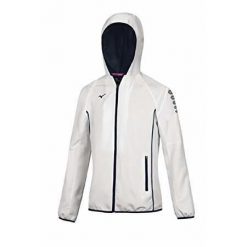 Kurtka damska Mizuno micro. Białe kurtki Mizuno, s, bez wzorów, z materiału, bez kaptura. Za 233.90 zł.