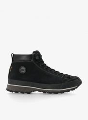 Buty outdoor Lomer Bio Naturale Mid MTX. Czarne buty trekkingowe Lomer, bez wzorów, z gumy, przed kolano, bez zapięcia, outdoorowe. Za 549.00 zł.