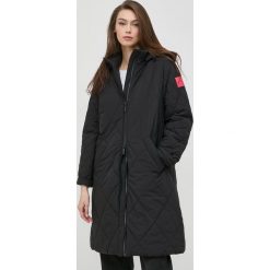 Armani Exchange kurtka 6LYK04.YNVUZ damska kolor czarny zimowa. Czarne kurtki Armani Exchange, na zimę, l, bez wzorów, bez kaptura. W wyprzedaży za 999.90 zł.