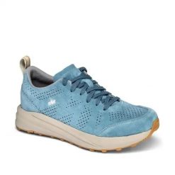 Buty trekkingowe Lomer Vitality Fit Air. Niebieskie buty trekkingowe Lomer, bez wzorów, bez zapięcia, trekkingowe. Za 649.85 zł.