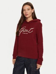 Gant Bluza 4201252 Czerwony Regular Fit. Czerwone bluzy Gant, m, bez wzorów, z bawełny, bez kaptura. Za 219.99 zł.