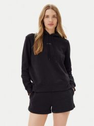 Calvin Klein Jeans Bluza Placed Institutional J20J225364 Czarny Regular Fit. Czarne bluzy Calvin Klein Jeans, s, bez wzorów, z bawełny, bez kaptura. Za 289.99 zł.
