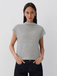 Someday Bluza w kolorze biało-czarnym rozmiar: 42. Białe bluzy someday., bez wzorów, bez kaptura. Za 114.71 zł.