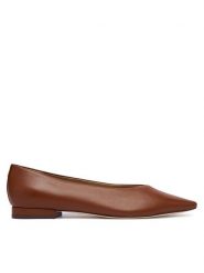 LAUREN RALPH LAUREN Baleriny Audri 802P18411004 Brązowy. Brązowe baleriny Lauren Ralph Lauren, bez wzorów, ze skóry, bez obcasa, bez zapięcia. Za 769.99 zł.