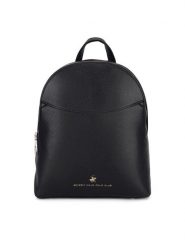 Beverly Hills Polo Club Plecak BHPC-C-007-07 Czarny. Czarne plecaki Beverly Hills Polo Club, bez wzorów, z tworzywa sztucznego, bez dodatków. Za 219.99 zł.