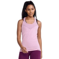 Damski tank top 2XU Motion Sport Mesh. Fioletowe topy sportowe 2XU, bez wzorów, z meshu, rowerowe. Za 347.50 zł.