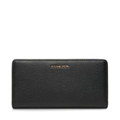 Portfel MICHAEL Michael Kors. Czarne portfele MICHAEL Michael Kors, bez wzorów. Za 499.99 zł.