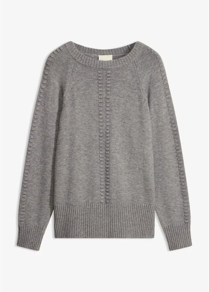 Sweter nietoperzowy z wiskozą. Żółte swetry bonprix, bez wzorów, z wiskozy, bez ramiączek. Za 129.99 zł.