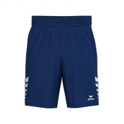 Szorty dla dzieci Erima Celebrate 125. Niebieskie szorty Erima, bez wzorów. Za 147.50 zł.