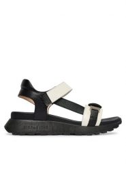 Hispanitas Sandały CHV264679 C004 Beżowy. Brązowe sandały Hispanitas, bez wzorów, ze skóry, bez obcasa, na płaskiej podeszwie, bez zapięcia. Za 609.99 zł.